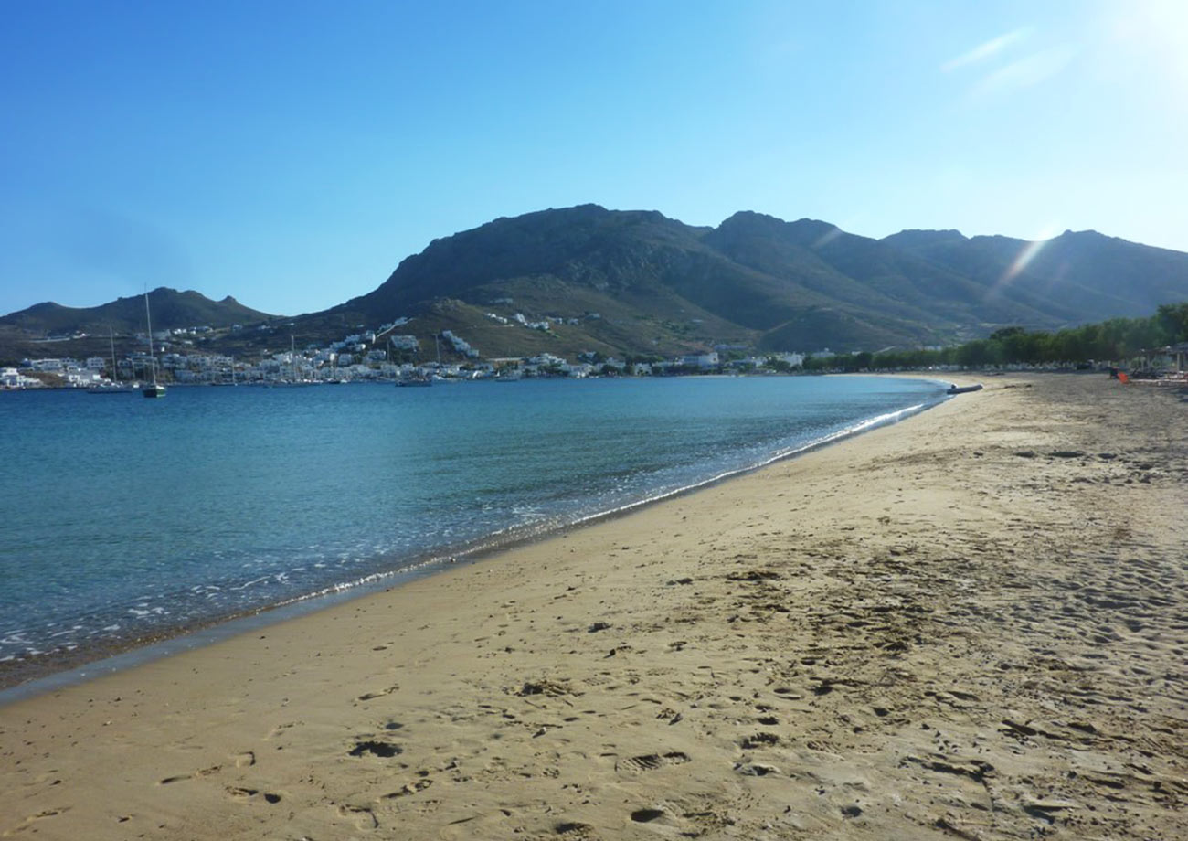 Livadi Beach in Serifos Greece