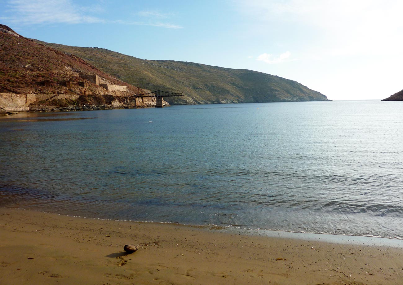 Livadi Beach in Serifos Greece