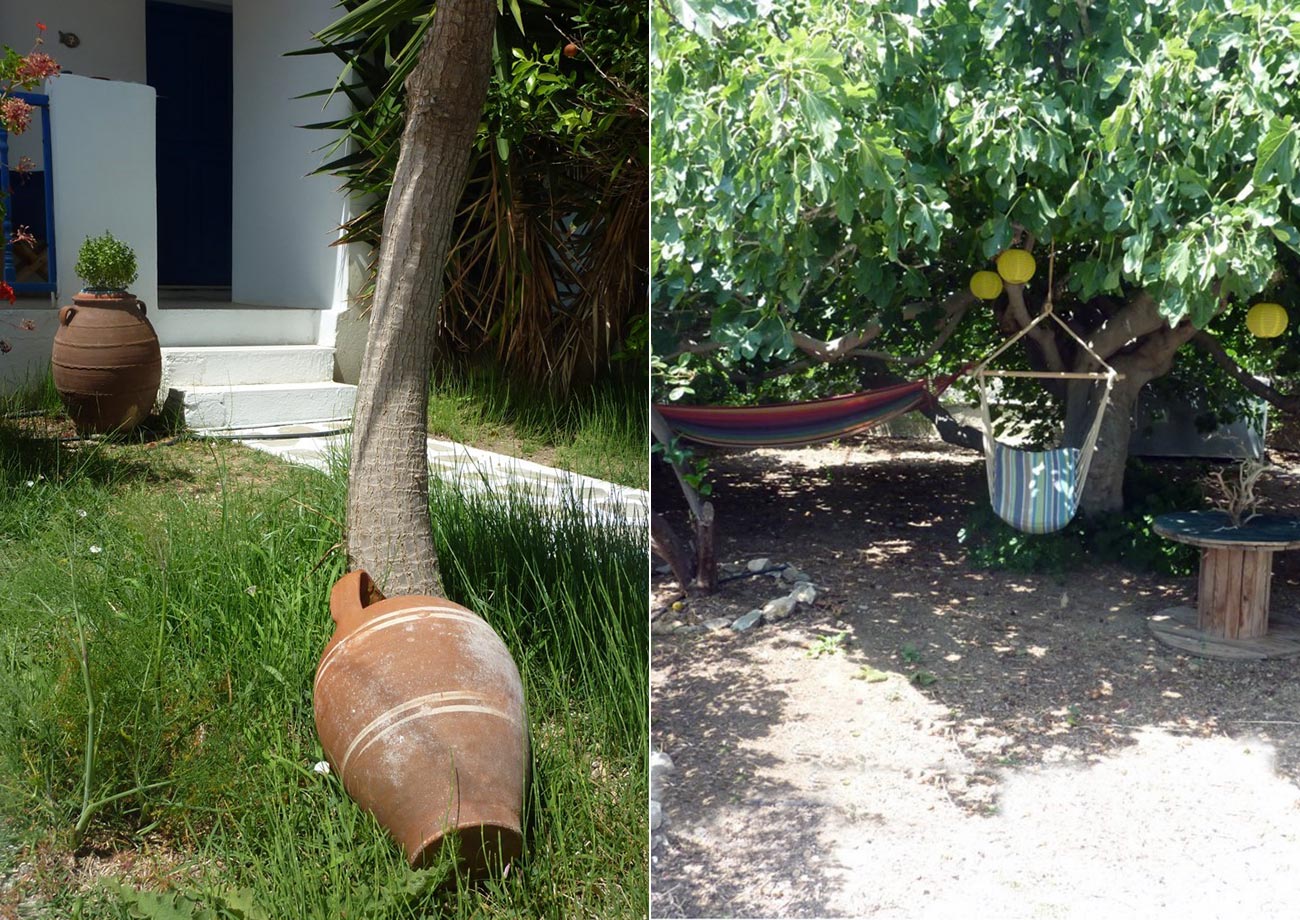 Outdoor areas of Villa Niki